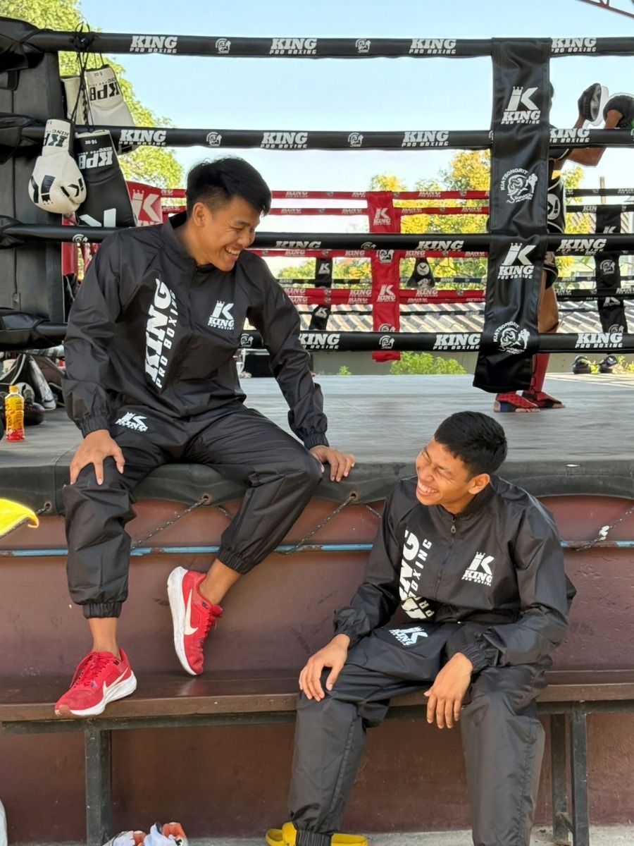 BOXRAW Lineal - Tuta da sauna professionale da uomo, con top e pantaloni, anti-strappo, per perdita di peso, per boxe, MMA, allenamento palestra